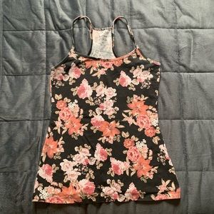 floral pattern tank top